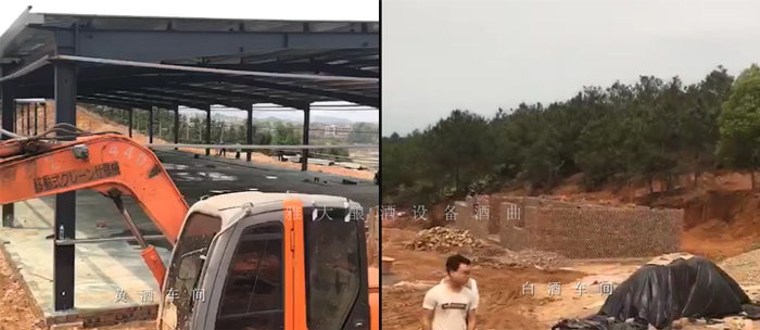 10.26-1200平米的黃酒生產(chǎn)車(chē)間和600平米的白酒生產(chǎn)車(chē)間